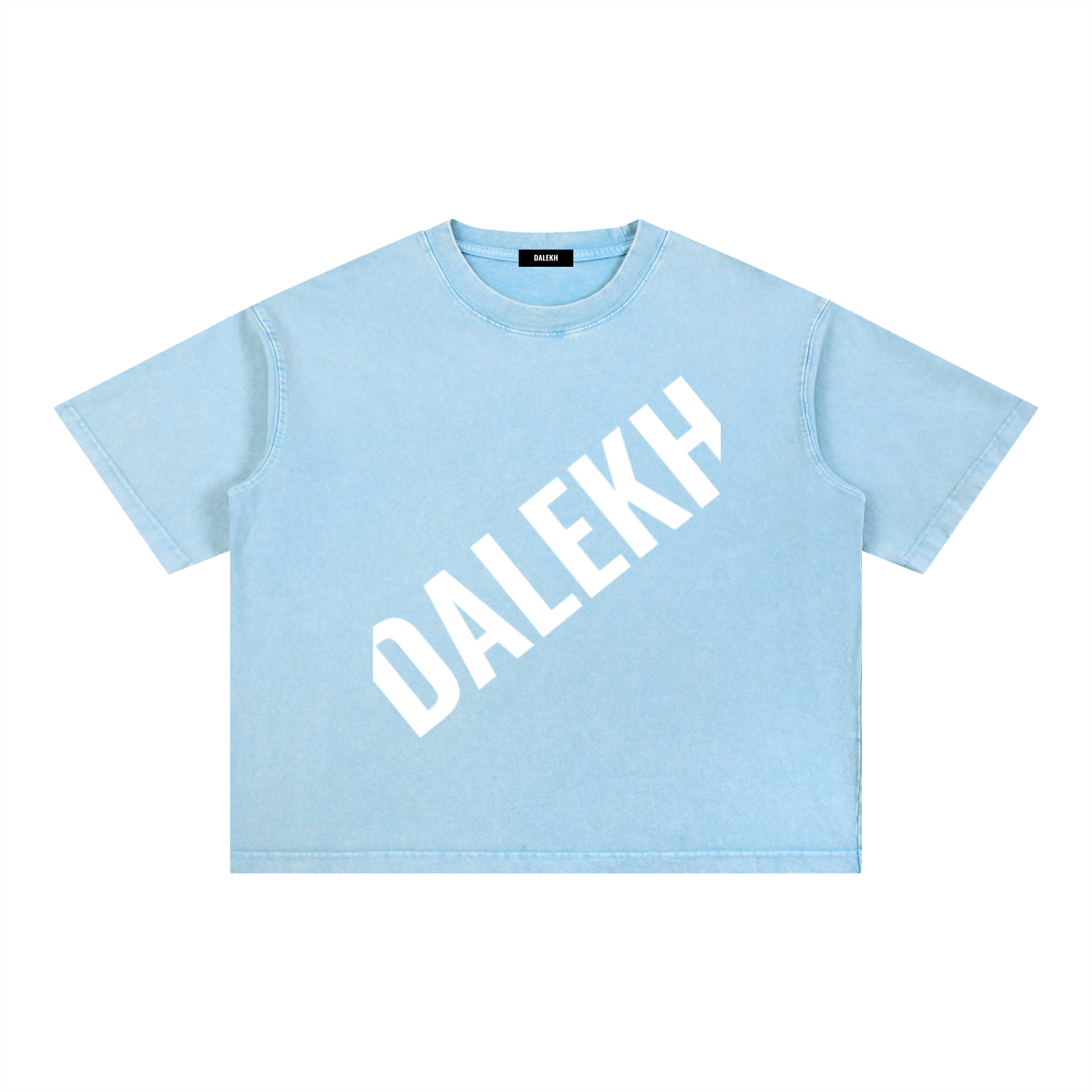 Mineral Wash Boxy Cotton T-Shirt