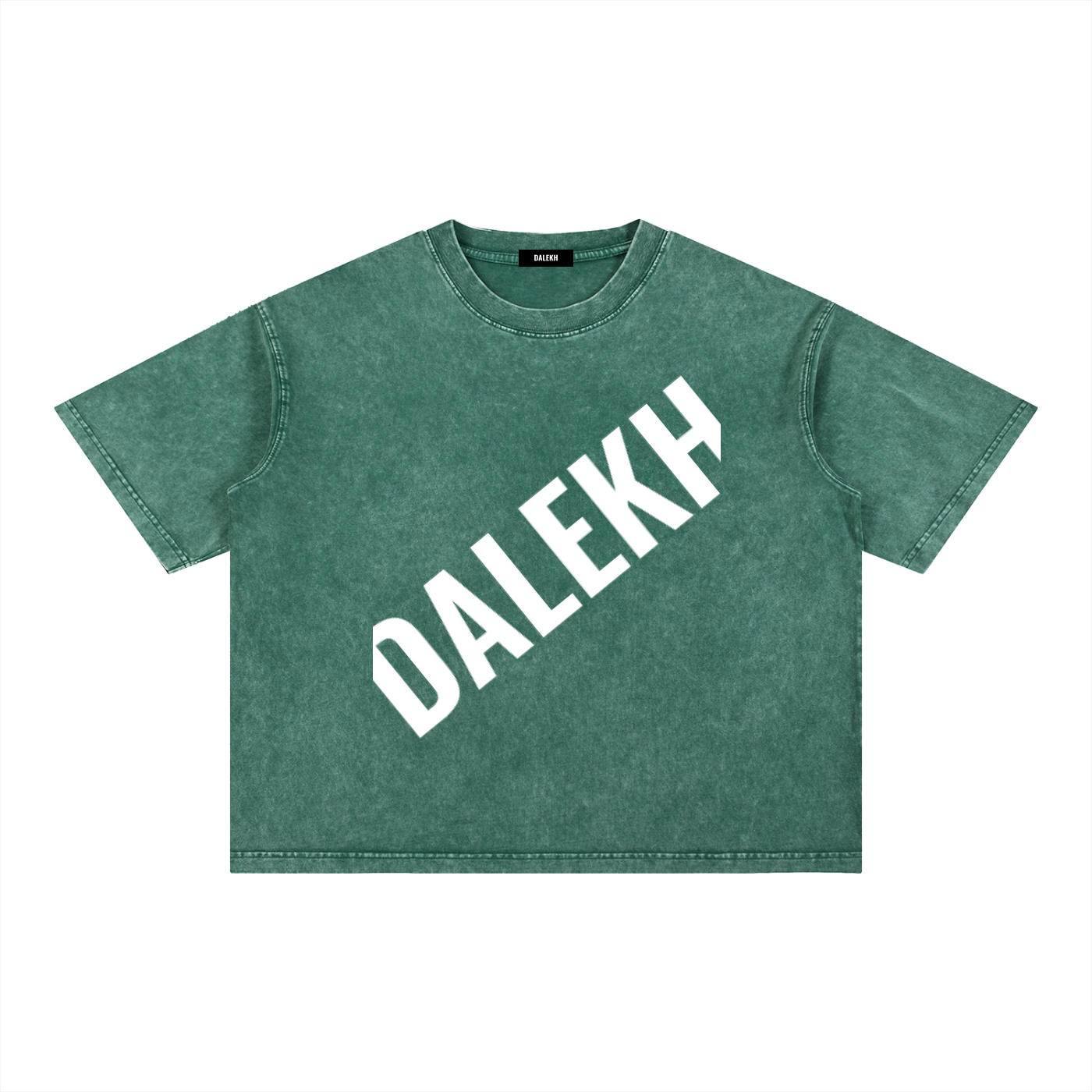 Mineral Wash Boxy Cotton T-Shirt