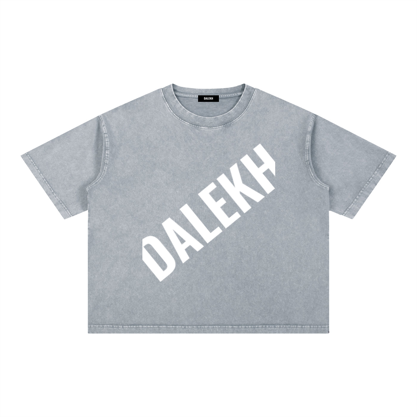 Mineral Wash Boxy Cotton T-Shirt