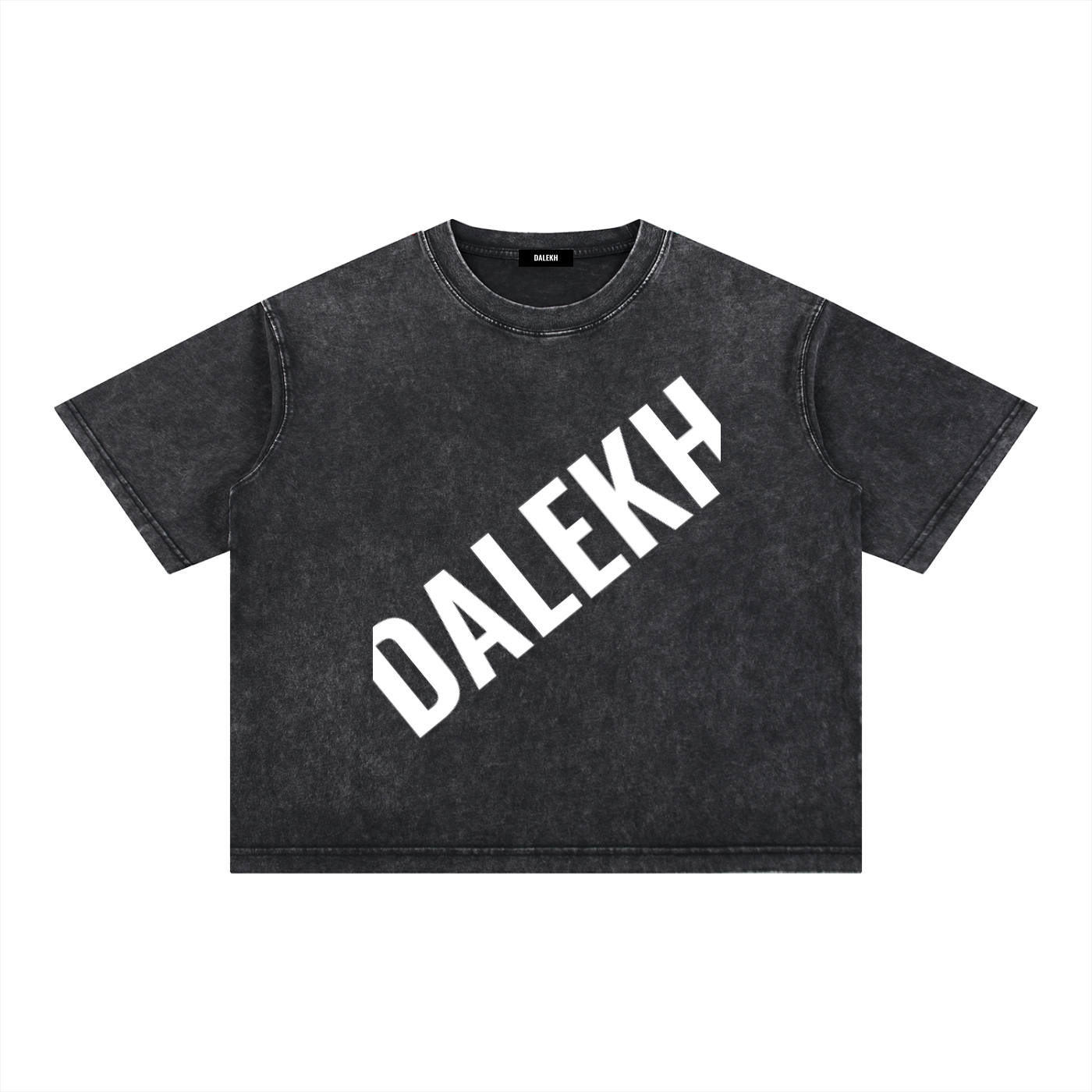 Mineral Wash Boxy Cotton T-Shirt