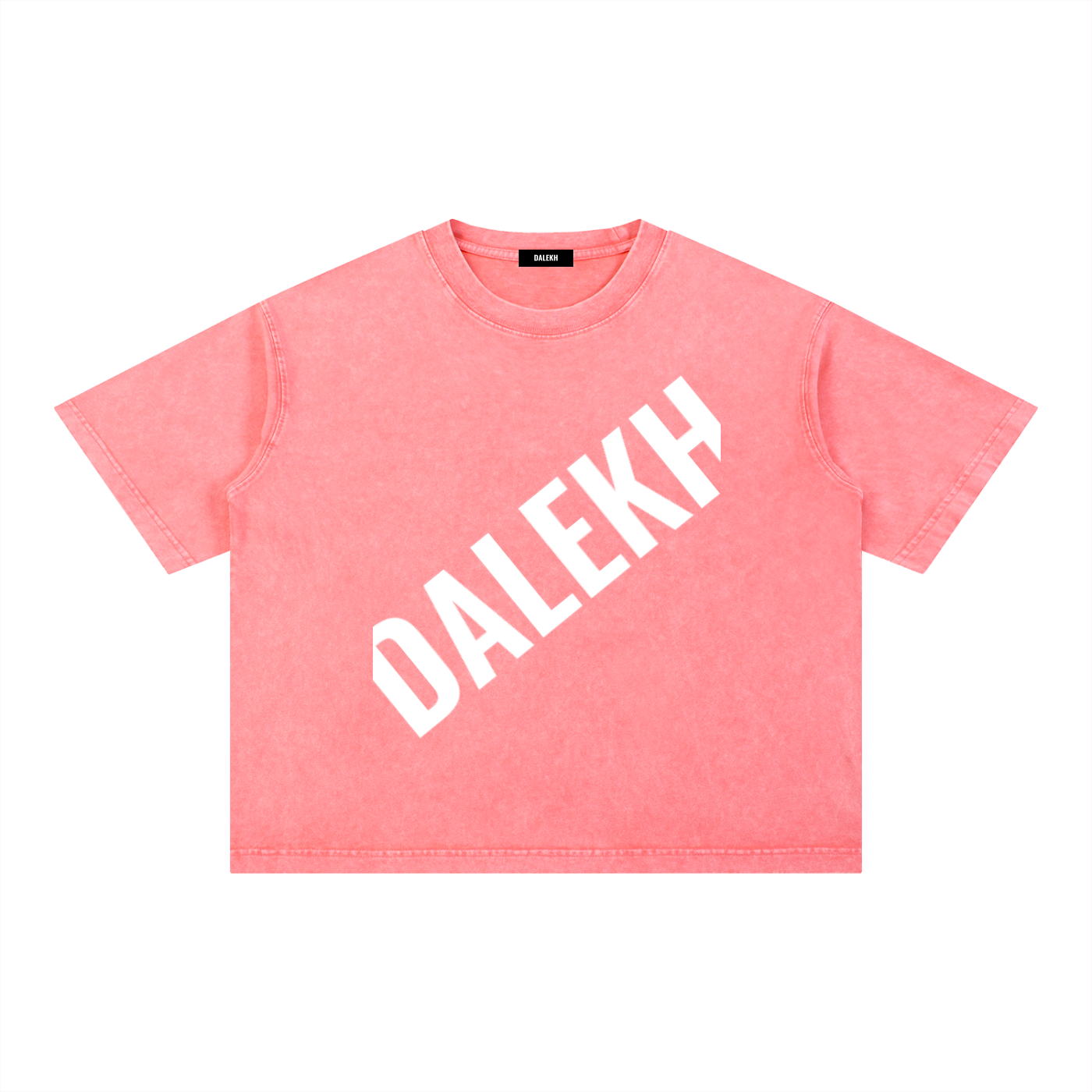 Mineral Wash Boxy Cotton T-Shirt