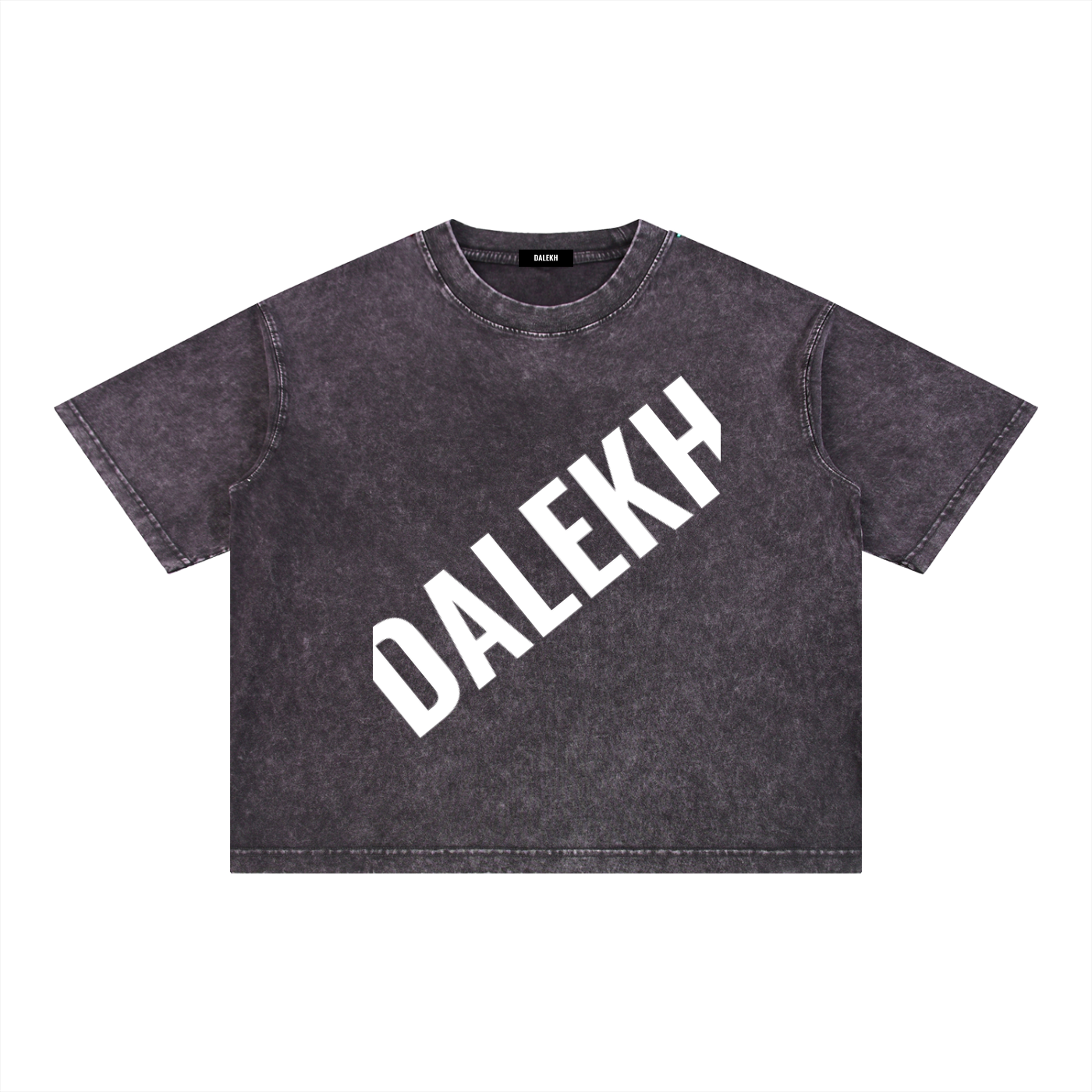 Mineral Wash Boxy Cotton T-Shirt